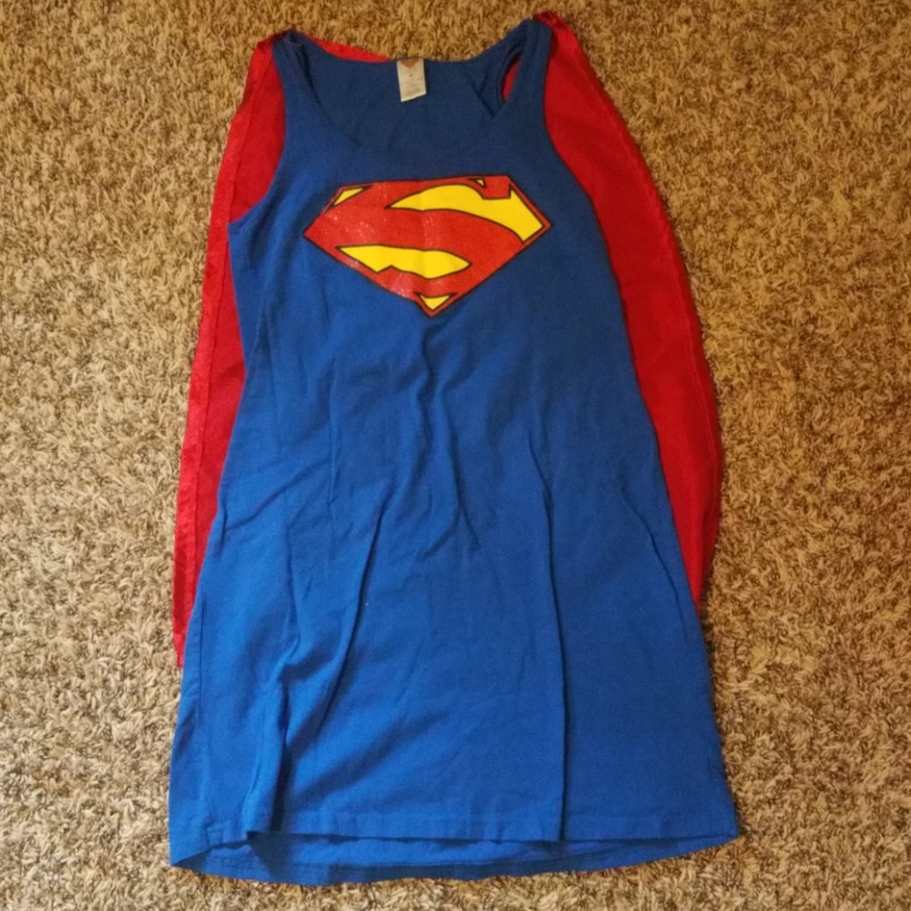 Superman with cape